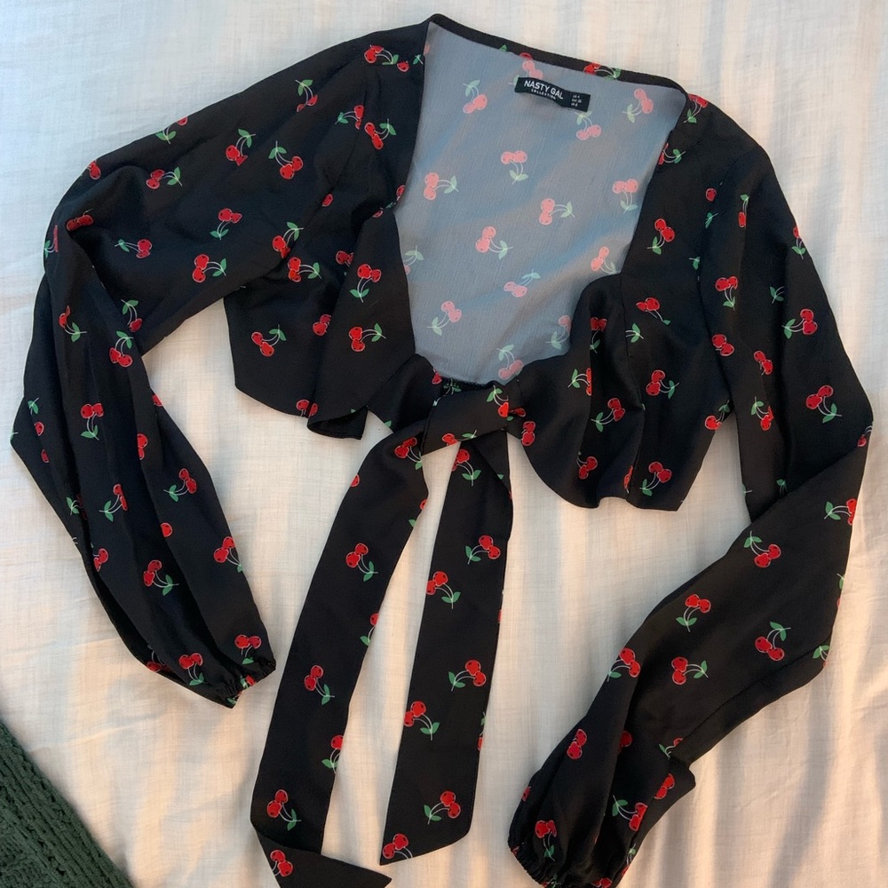 Cherry Crop Top